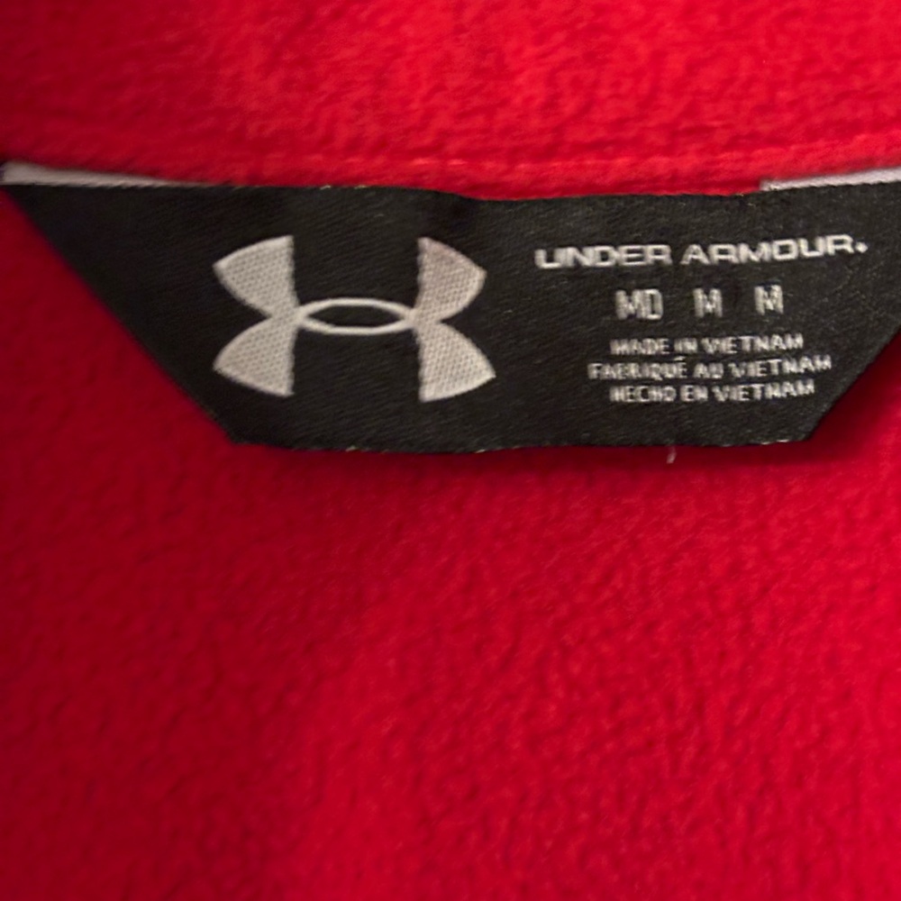 Under Armour Men's Red Performance Jacket - Picture 11 of 14